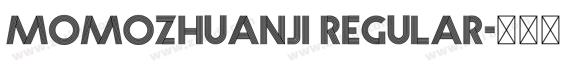 momozhuanji Regular字体转换